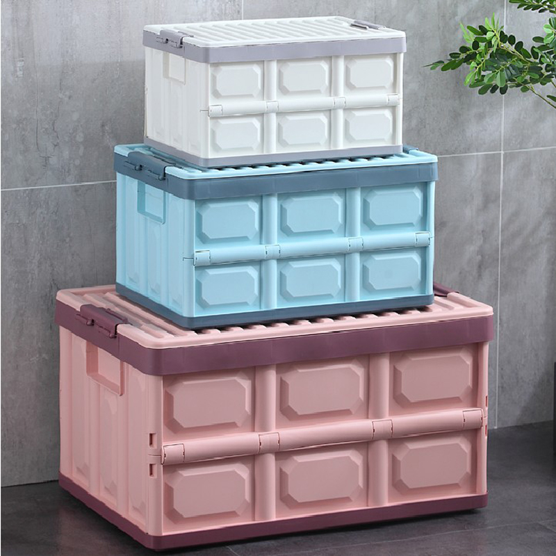 Collapsible storage box